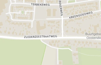 Kaart met de locatie van Studio Voet