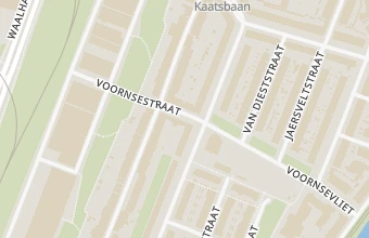 Kaart met de locatie van The Feet Factory Rotterdam