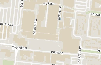 Kaart met de locatie van AMKO pedicure