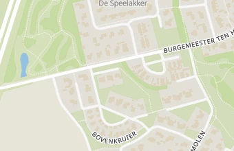 Kaart met de locatie van Pedicure Praktijk L.G. Epping Ruinemans