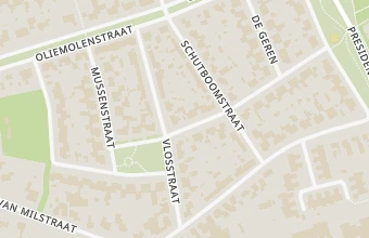 Kaart met de locatie van Medisch pedicure, voetreflex Uden