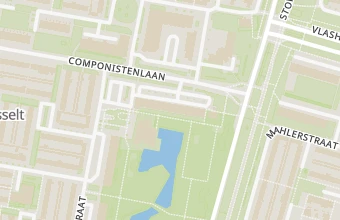 Kaart met de locatie van Pedicure Praktijk Marie-José Smetsers