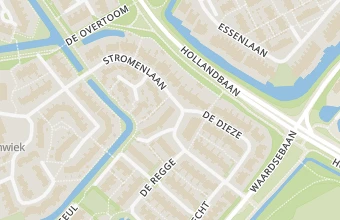Kaart met de locatie van Orga medisch pedicure