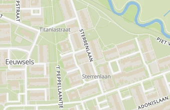 Kaart met de locatie van Pedicure Voetje Voor.