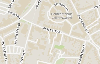 Kaart met de locatie van Pedicure Inge
