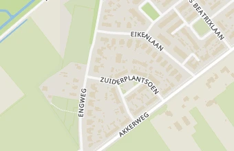 Kaart met de locatie van Blije Voeten Driebergen