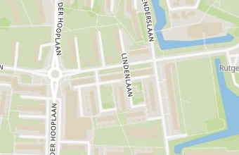 Kaart met de locatie van Medisch Pedicurepraktijk Lindenlaan