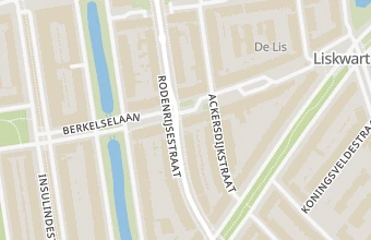 Kaart met de locatie van Voetvolk