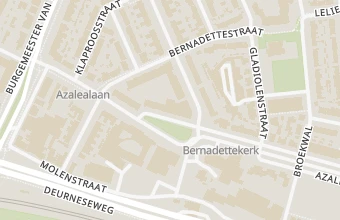 Kaart met de locatie van Voetjes By Viënn