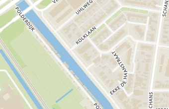 Kaart met de locatie van Antoinette's Voetverzorging