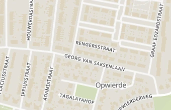 Kaart met de locatie van Uw pedicure thuis