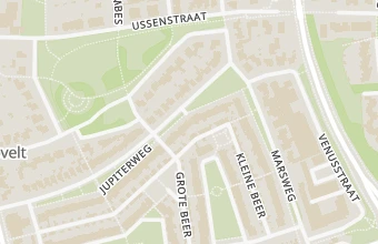 Kaart met de locatie van Flexfeet