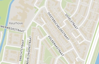 Kaart met de locatie van Voetverzorging Walcheren