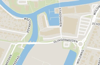 Kaart met de locatie van Pedicure Judith Appingedam