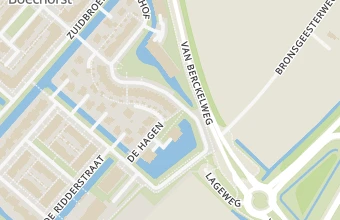 Kaart met de locatie van Pedicare Noordwijk in Noordwijk