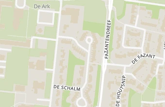 Kaart met de locatie van Elza's VoetZorg