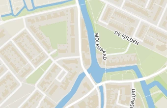 Kaart met de locatie van Inki's pedicure