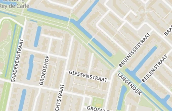 Kaart met de locatie van Pedicure van den Berg