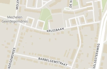 Kaart met de locatie van Pedi-Care Mechelen