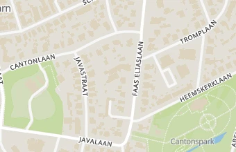 Kaart met de locatie van Faas Eliaslaan 30-A