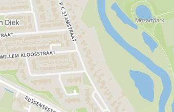 Kaart met de locatie van Pedicurepraktijk Jennita