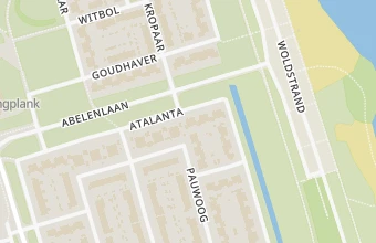 Kaart met de locatie van Atalanta Pedicure
