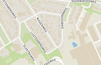 Kaart met de locatie van A.H. Knevel-Fukkink