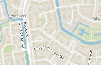 Kaart met de locatie van Voetje voor voetje
