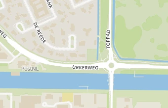 Kaart met de locatie van Salon Luux