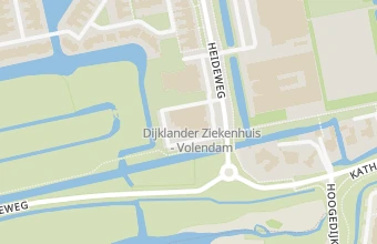 Kaart met de locatie van Medisch Pedicure Praktijk de Waal