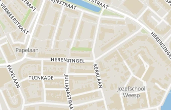 Kaart met de locatie van Semper Lana