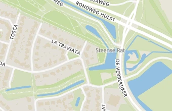 Kaart met de locatie van Voetsalon Jacqueline