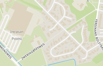 Kaart met de locatie van Alberta Pedicurepraktijk
