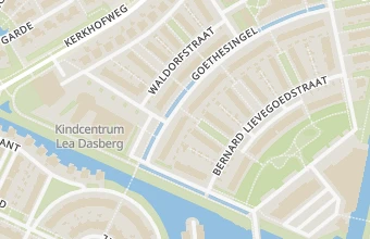 Kaart met de locatie van Ellen's Feetcare Voetverzorgingspraktijk (Pedicure)