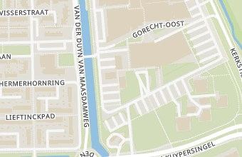 Kaart met de locatie van Bouwman voetverzorging