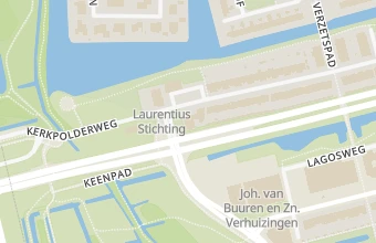 Kaart met de locatie van Footcare Delft