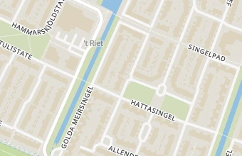 Kaart met de locatie van Feeling4Feet - Medisch Pedicure - Ede (Rietkampen)