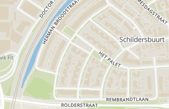 Kaart met de locatie van Pedicenter.nl - medisch pedicure Assen
