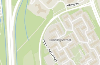 Kaart met de locatie van De Ambulante Pedicure