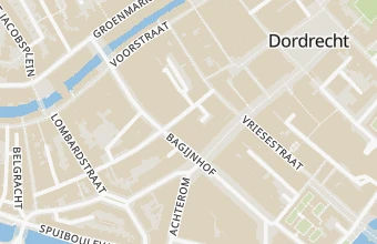 Kaart met de locatie van Precious Roos | Medisch Pedicure Dordrecht