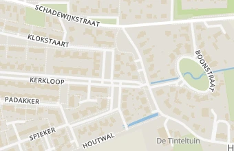 Kaart met de locatie van All-nature pedicure en voetreflex