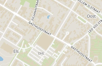 Kaart met de locatie van De PedicureZorg
