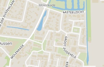 Kaart met de locatie van Pedicare Dussen