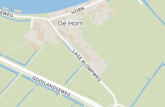 Kaart met de locatie van Voetenreik