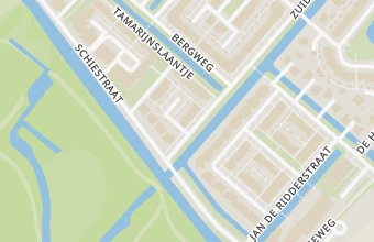 Kaart met de locatie van Salon Zen aan Zee