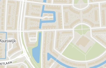 Kaart met de locatie van Pedicure Voeten de Baas