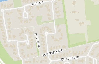 Kaart met de locatie van Pedicure praktijk Natasja Egels Almelo