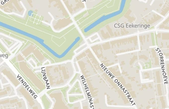 Kaart met de locatie van 't Voetenhuys