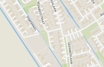 Kaart met de locatie van Voetzorg Drentse Monden