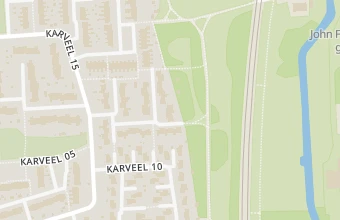 Kaart met de locatie van Pedicurepraktijk Christa de Haan
